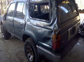 1992 TOYOTA 4RUNNER, GREEN, SR5, 3.0L, 4WD, Z25944